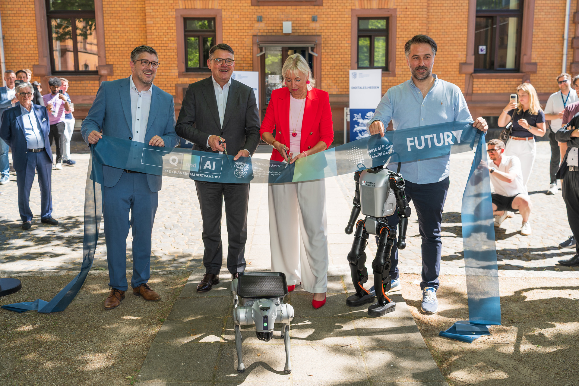 Eröffnung Anwendungszentrum für KI und Quantencomputing